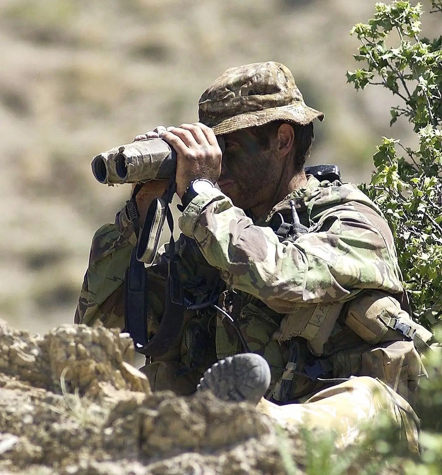 SAS-enheden spottede en IS-lejr og overvågede den, indtil chancen for et skud bød sig til. Arkivfoto