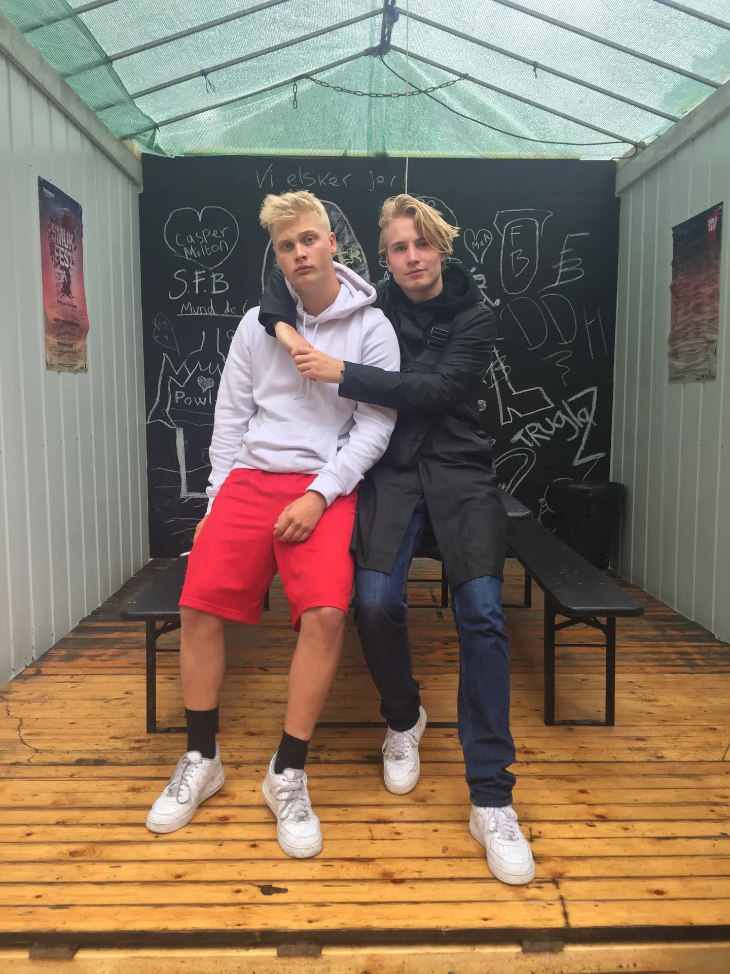 Citybois backstage på Smukfest 2018.