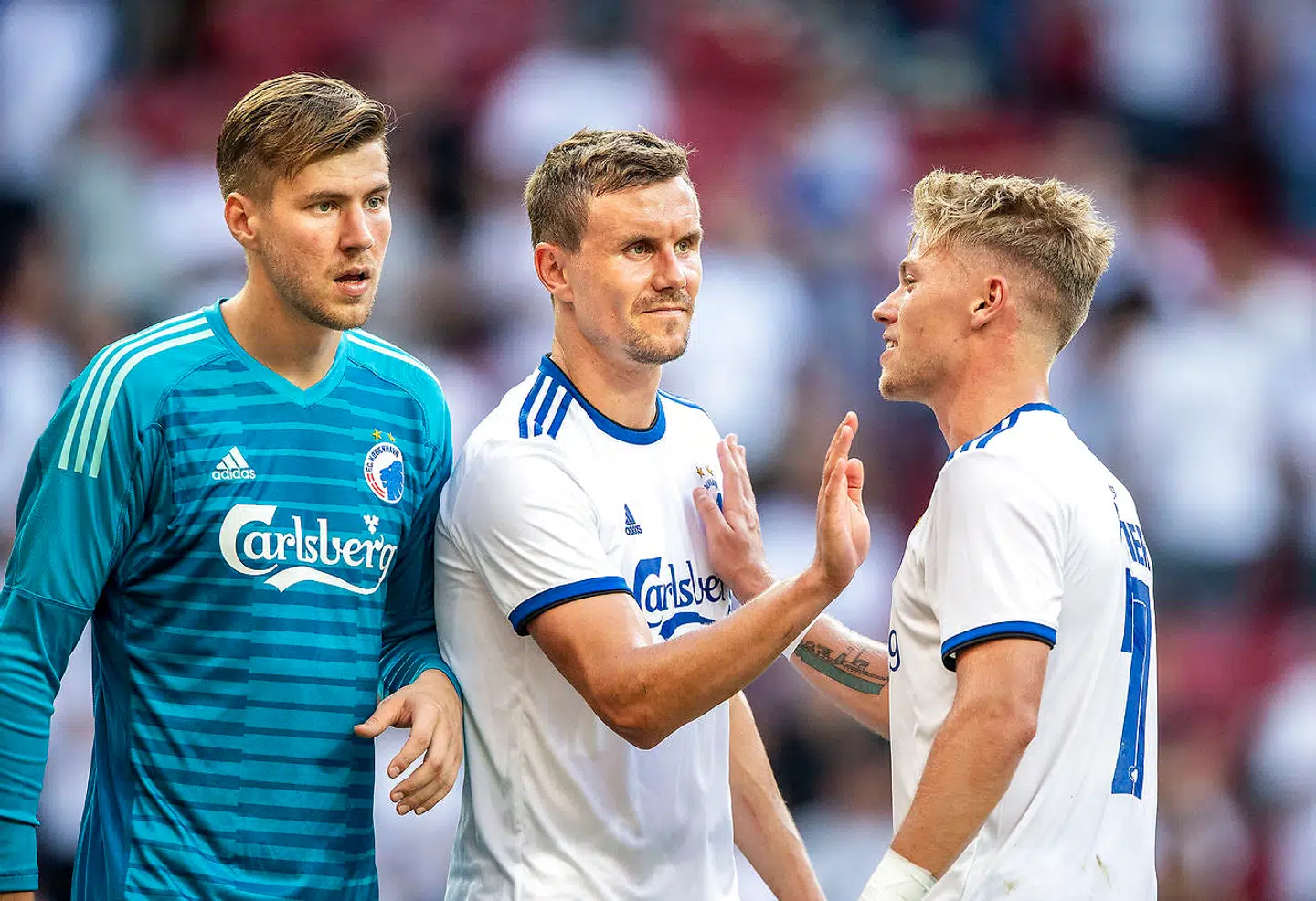 Jesse Joronen (tv.) er en af flere spillere, som FCK og Brøndby har kæmpet om.