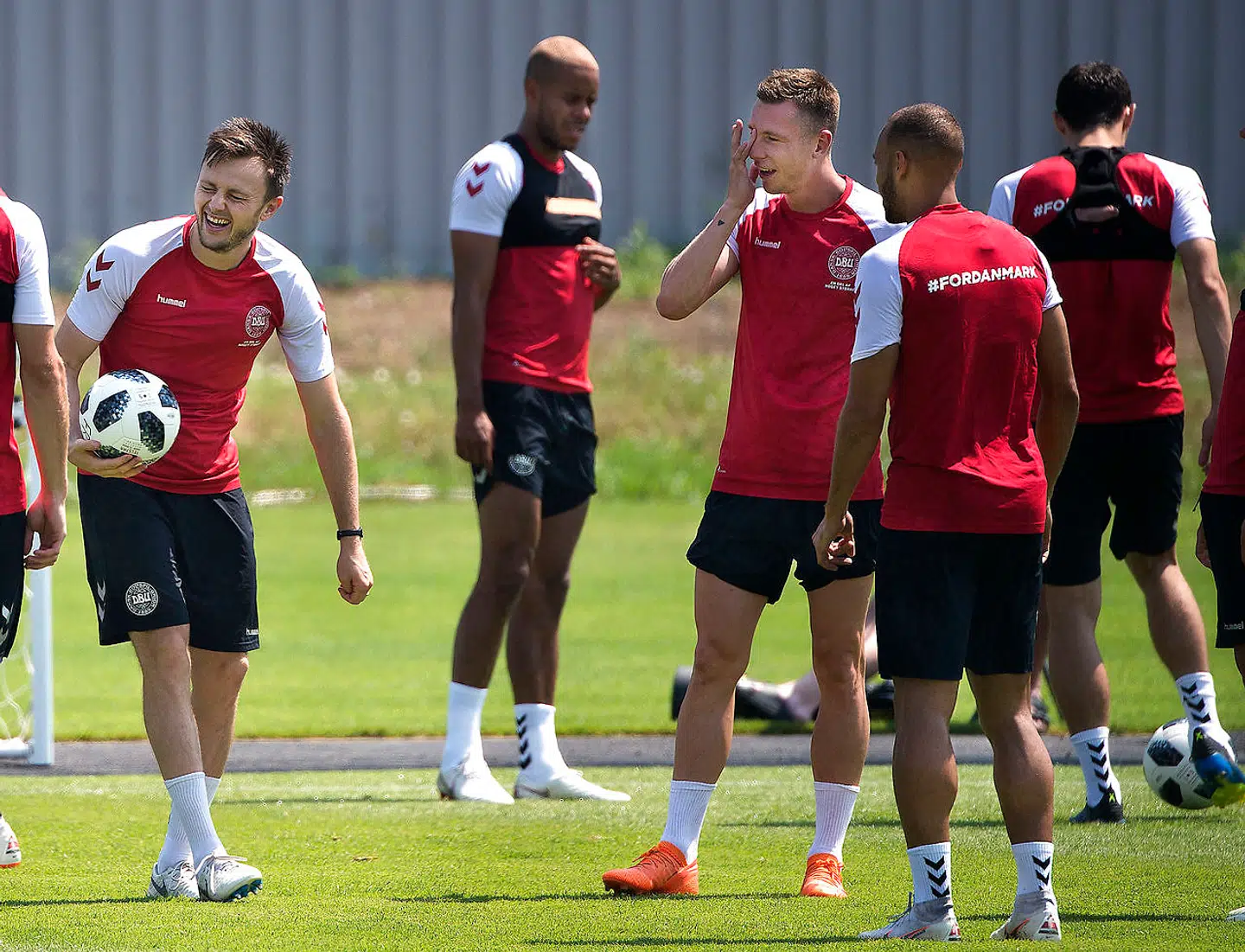 Det danske landshold boede og trænede i Anapa under VM-slutrunden i Rusland.