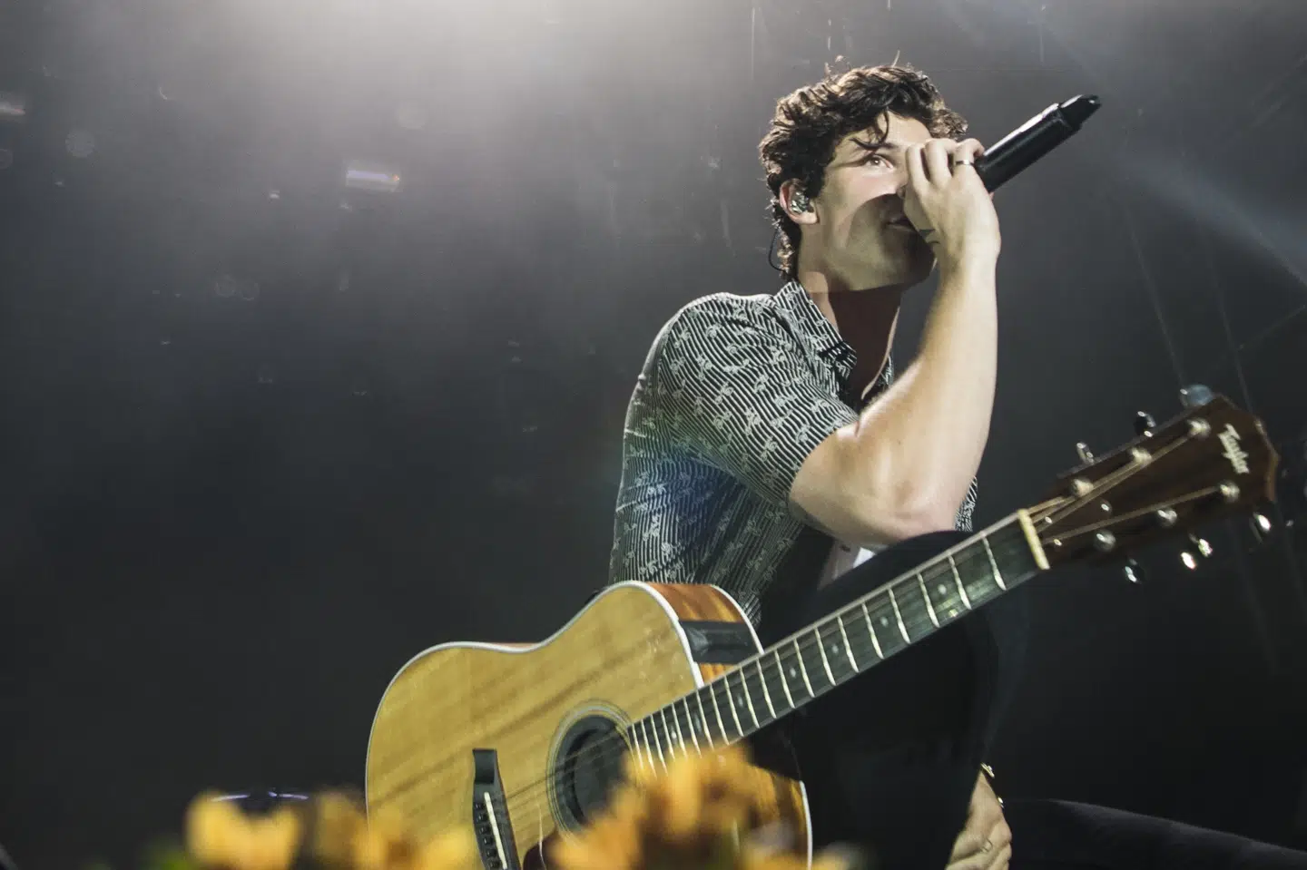 Shawn Mendes gav torsdag aften koncert på Bøgescenen til Smukfest. Helle Arensbak/Ritzau Scanpix