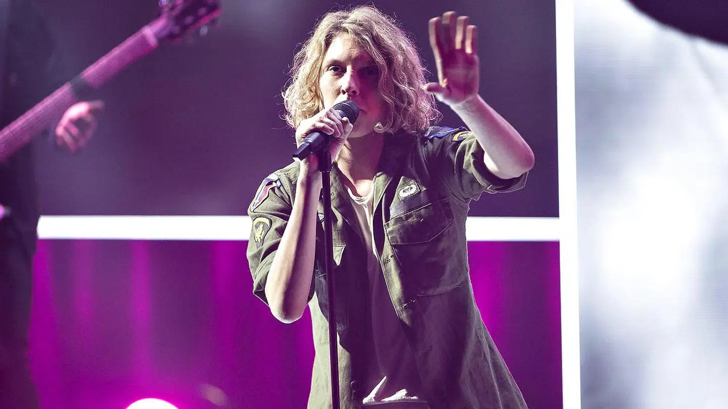 Dúnés forsanger Mattias Kolstrup ses her under en koncert ved 'Kronprinsparrets Priser 2016' 8. oktober 2016.