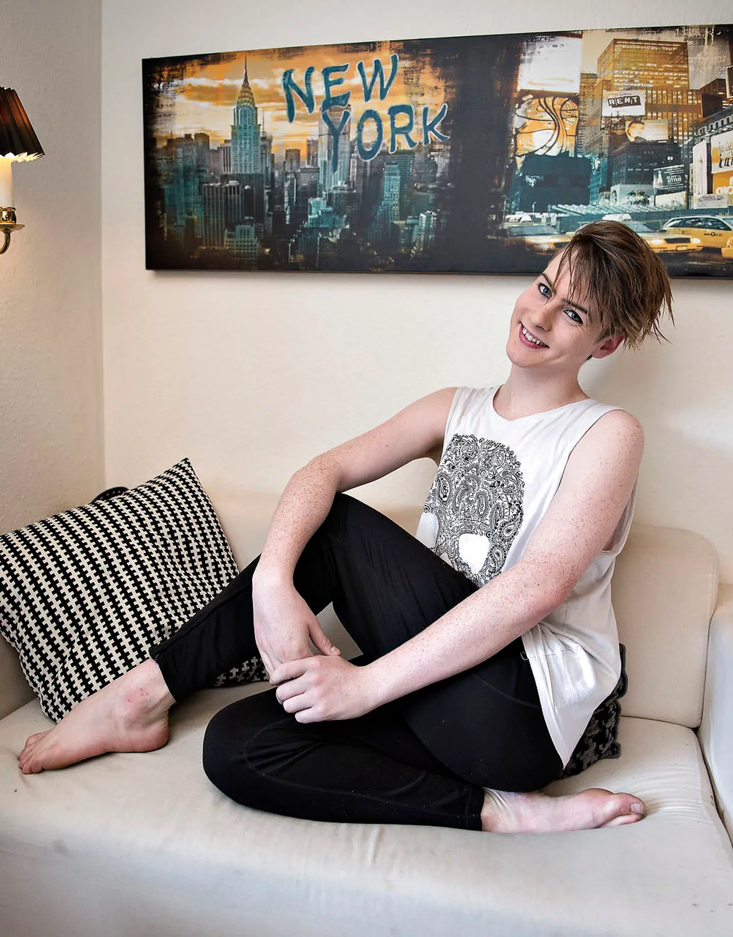 Inden 'X Factor' var Sigmund Trondheim med i 'Talent 2015'.