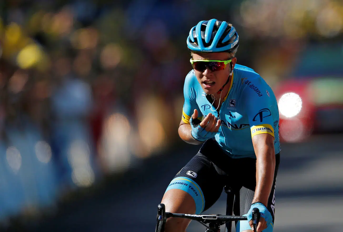 Michael Valgren under årets Tour.