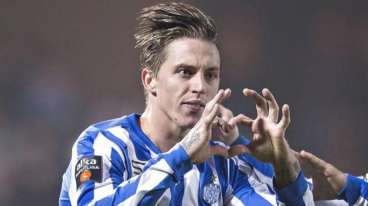 Nicki Bille var fredag aften uheldig at være på det forkerte sted.