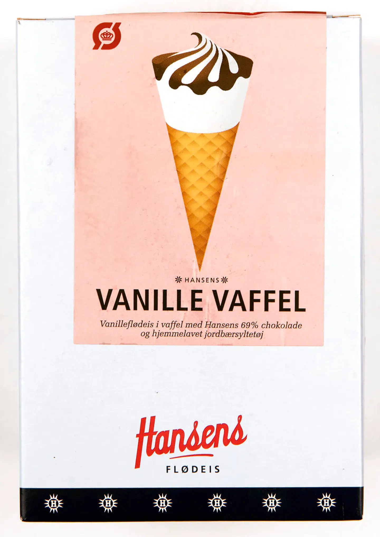 Isvaflen er en af Hansen Is' mest populære.