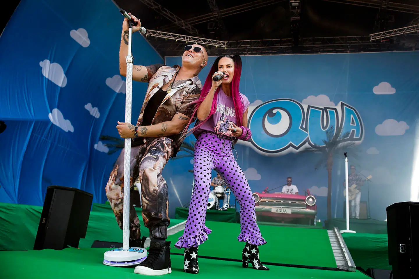 AQUA under Grøn Koncert på Amager torsdag den 19 juli 2018.. (Foto: Liselotte Sabroe/Ritzau Scanpix)