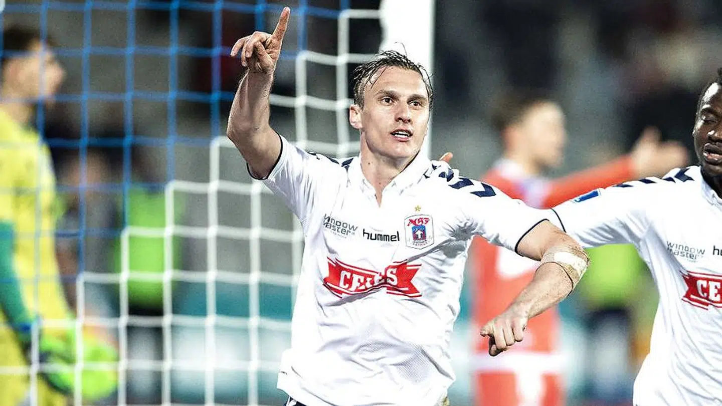 Martin Pusic spillede i AGF, inden han kom til Horsens.