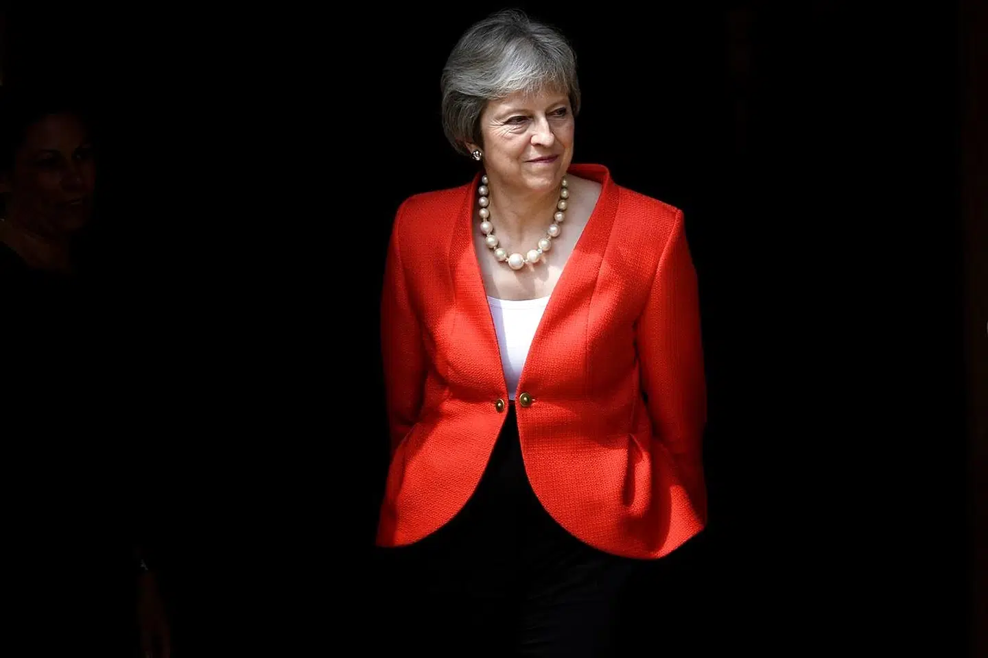 Theresa May.