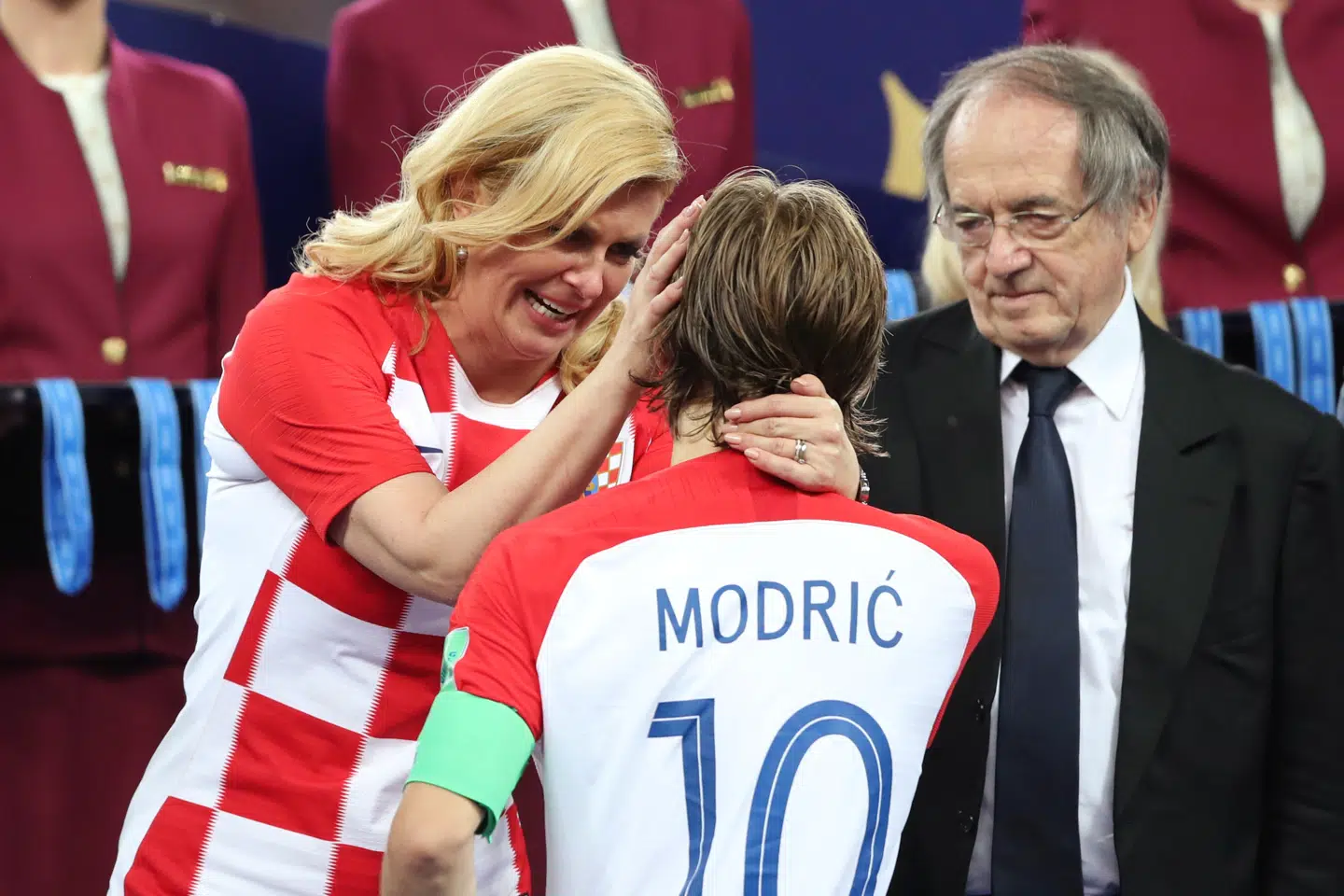 Luka Modric blev efter VM-finalen kåret til slutrundens bedste spiller. Carl Recine/Reuters