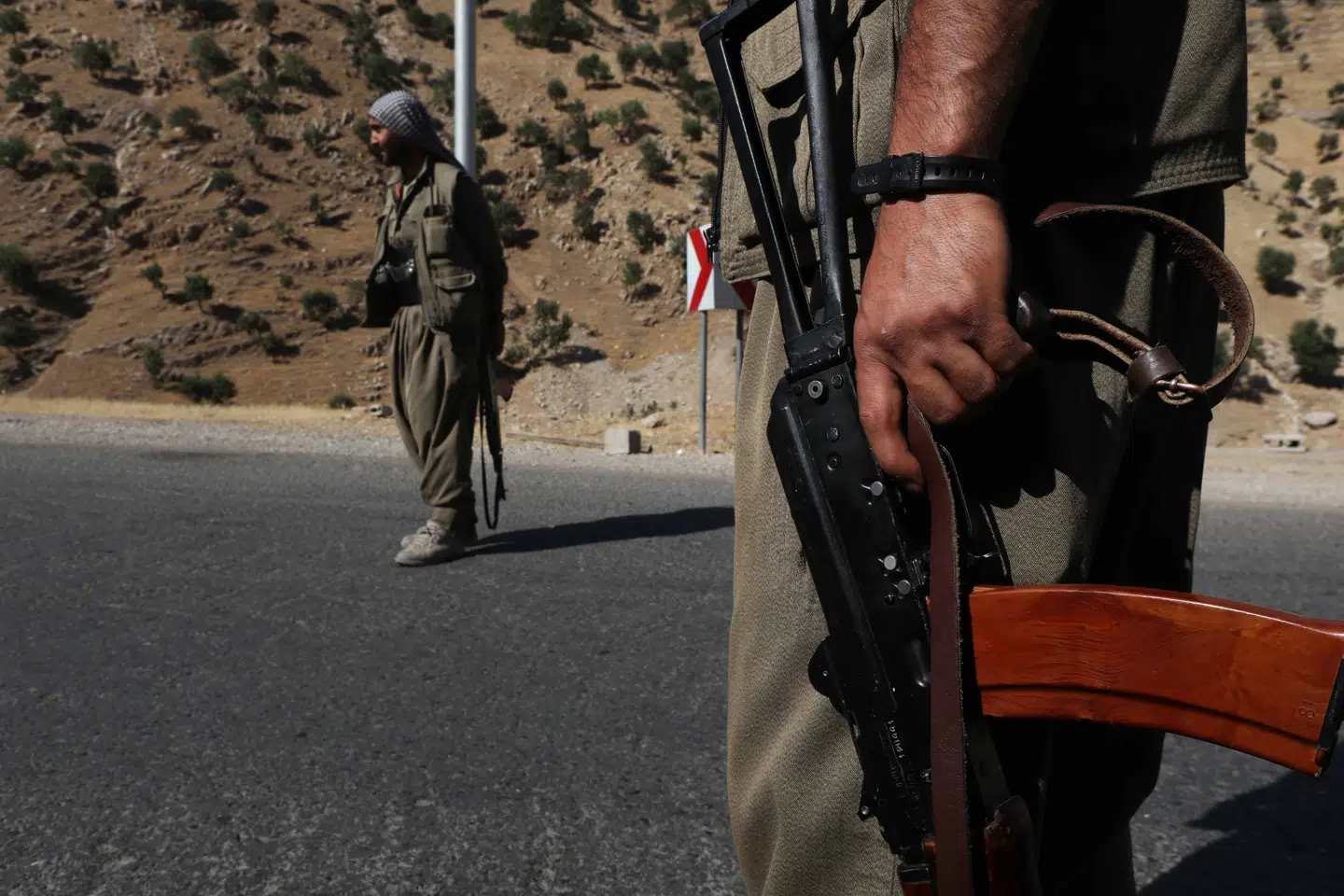 Kurdistans Arbejderparti, PKK, er en torn i øjet på den tyrkiske regering, forklarer journalist og forfatter Deniz Serinci. Safin Hamed/arkiv/Ritzau Scanpix