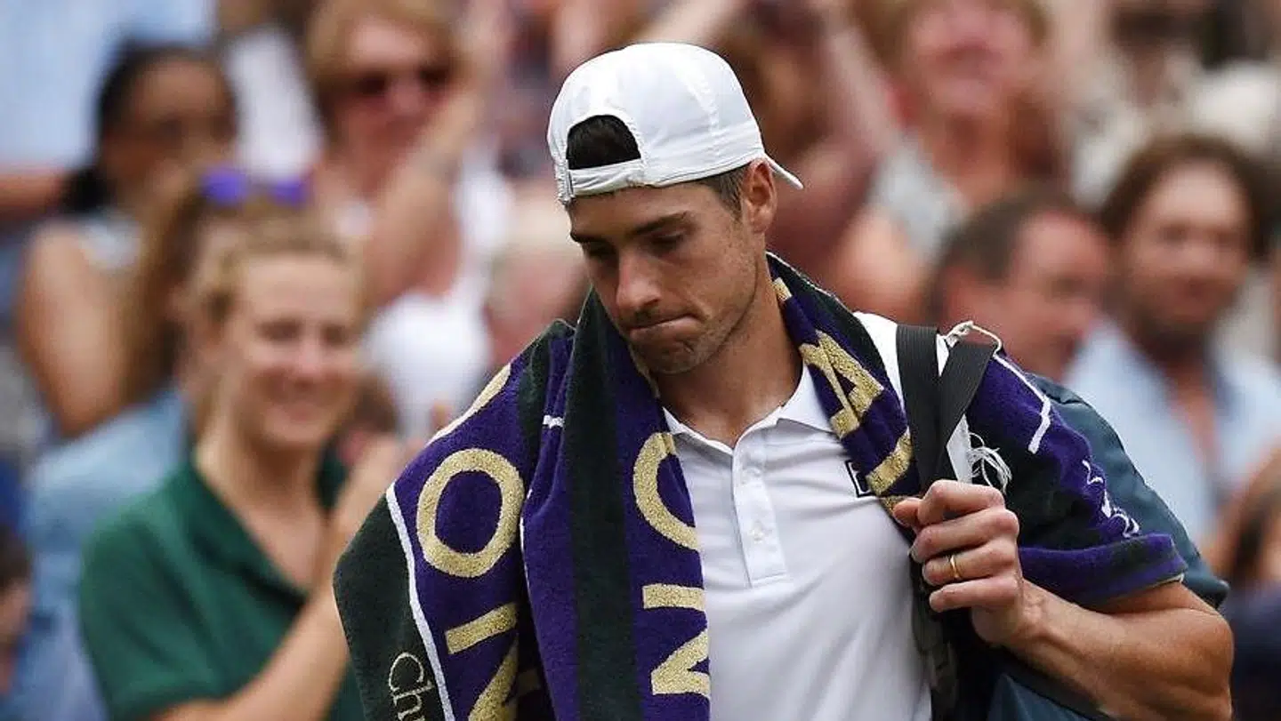 John Isner spillede igen en lang kamp.