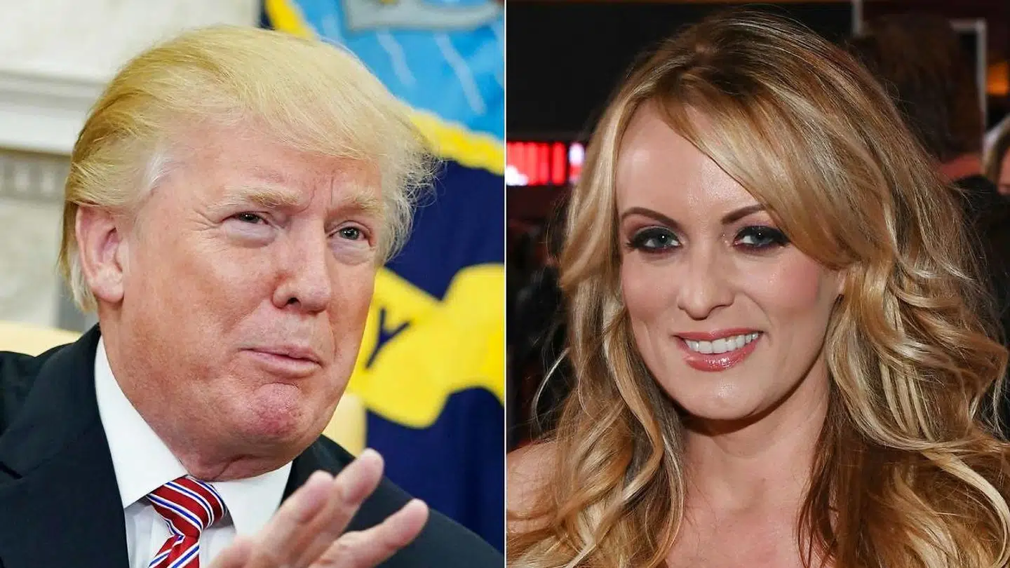 Pornostjernen, der angiveligt har haft en affære med Donald Trump, er blevet anholdt.