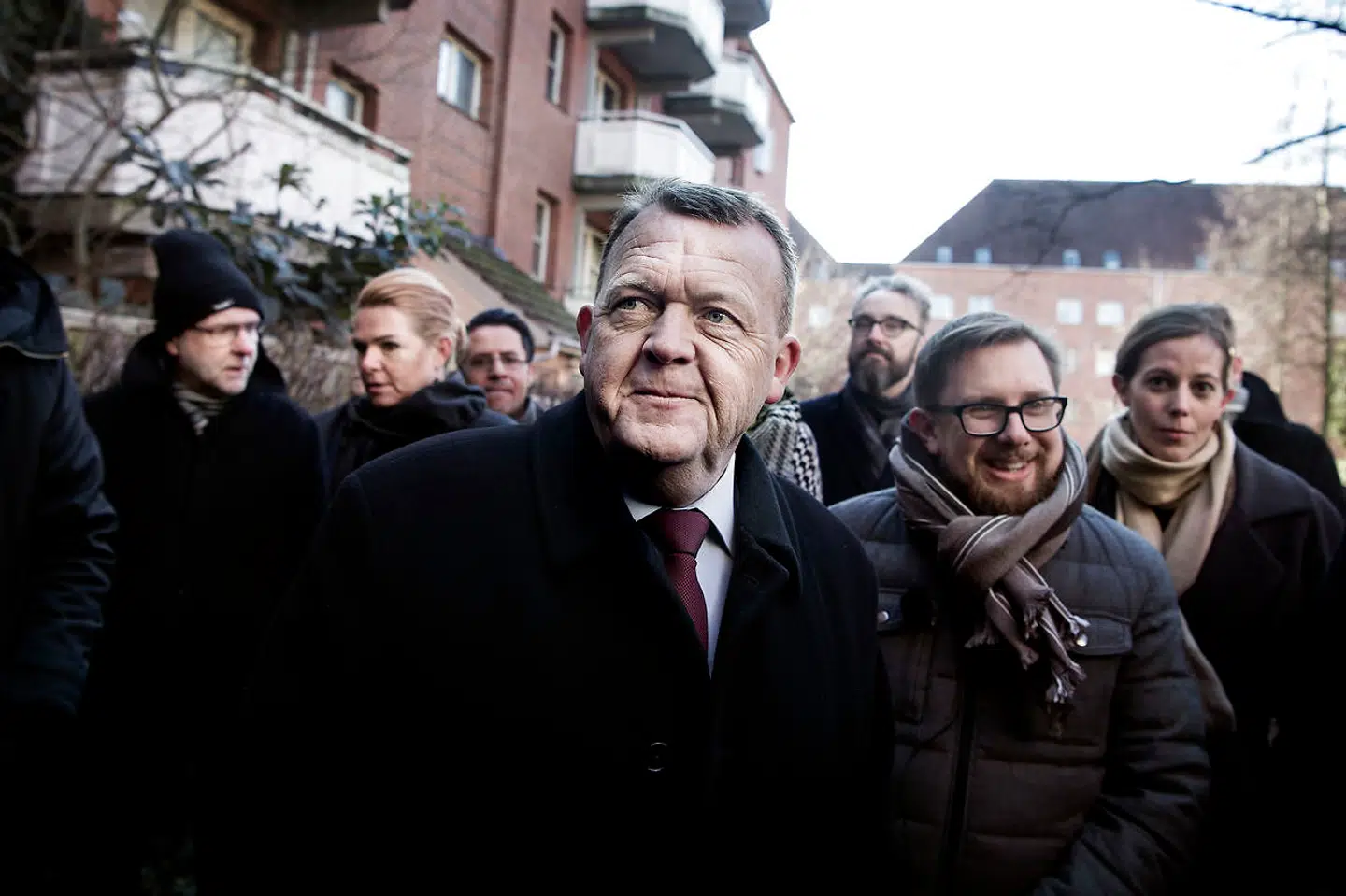 Statsminister Lars Løkke Rasmussen og en række af hans ministre var den 1. marts i Mjølnerparken på Nørrebro for at præsentere det såkaldte ghetto-udspil