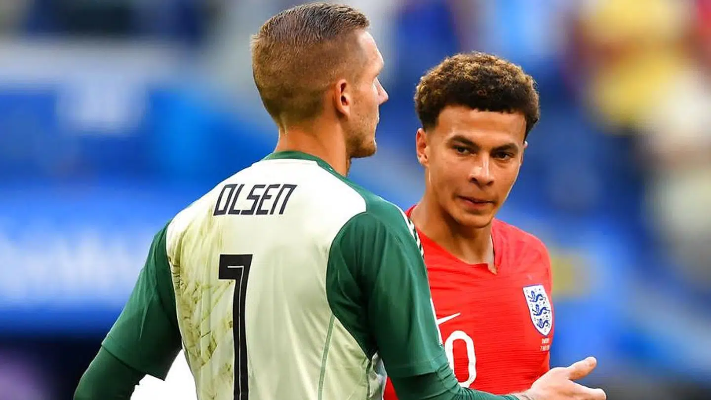 England sendte lørdag Robin Olsen og Sverige ud af VM.