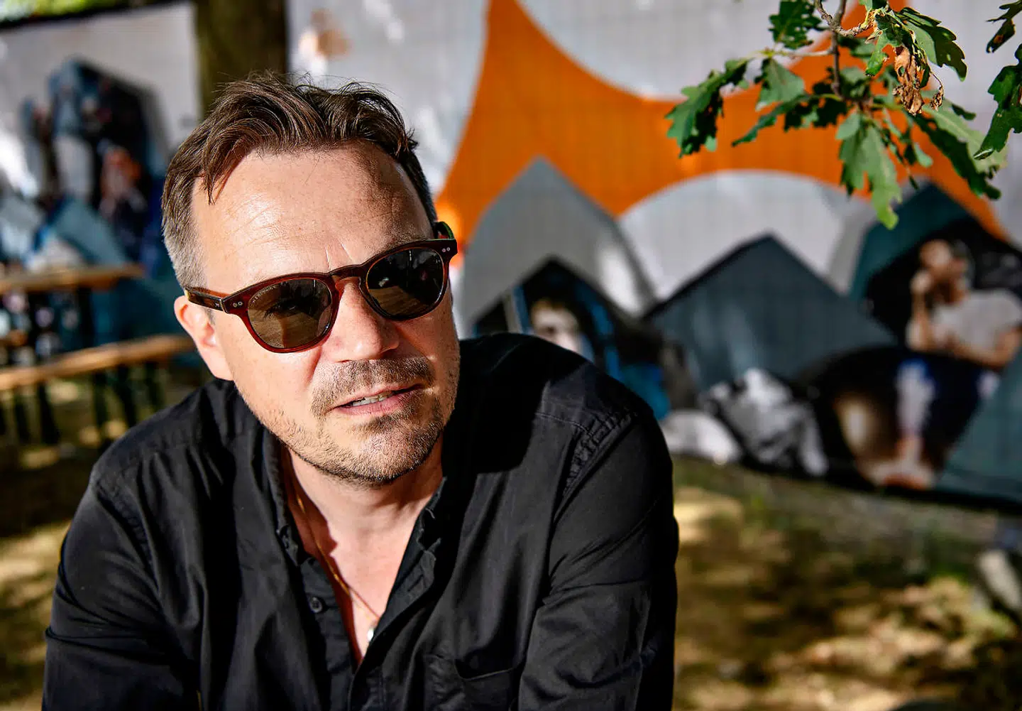 Det er første gang Peter Sommer spiller på Orange scene.