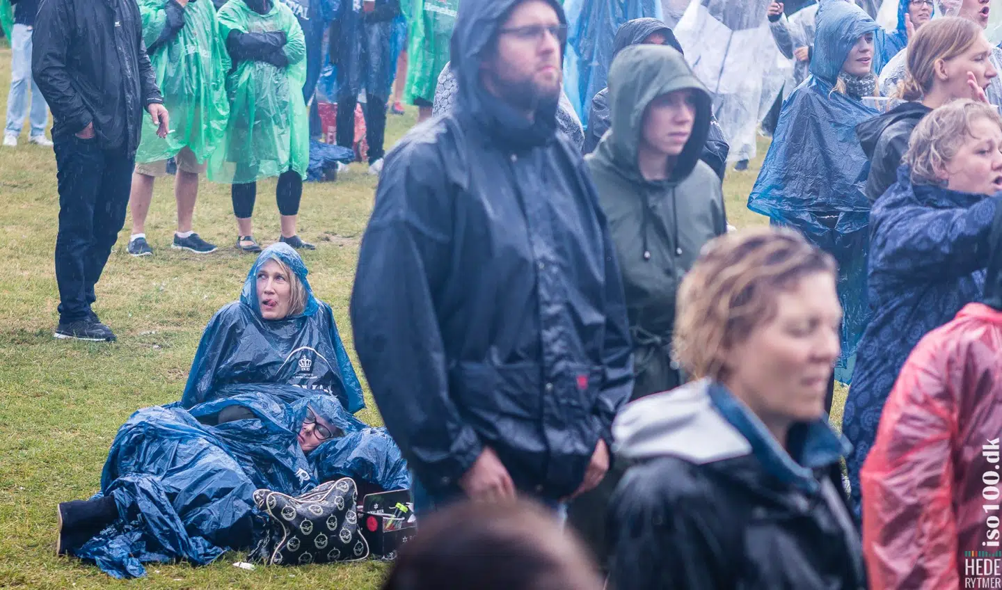 Styrtregn prægede Hede Rytmer, da festivalen ramte randers.