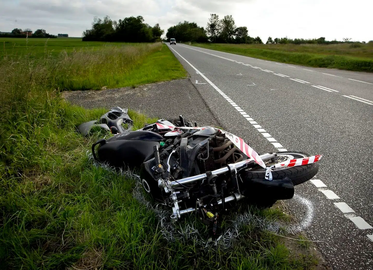 10 motorcyklisterer er dræbt i trafikken i det første halvår af 2018 (Foto: Morten Stricker/Scanpix 2018)