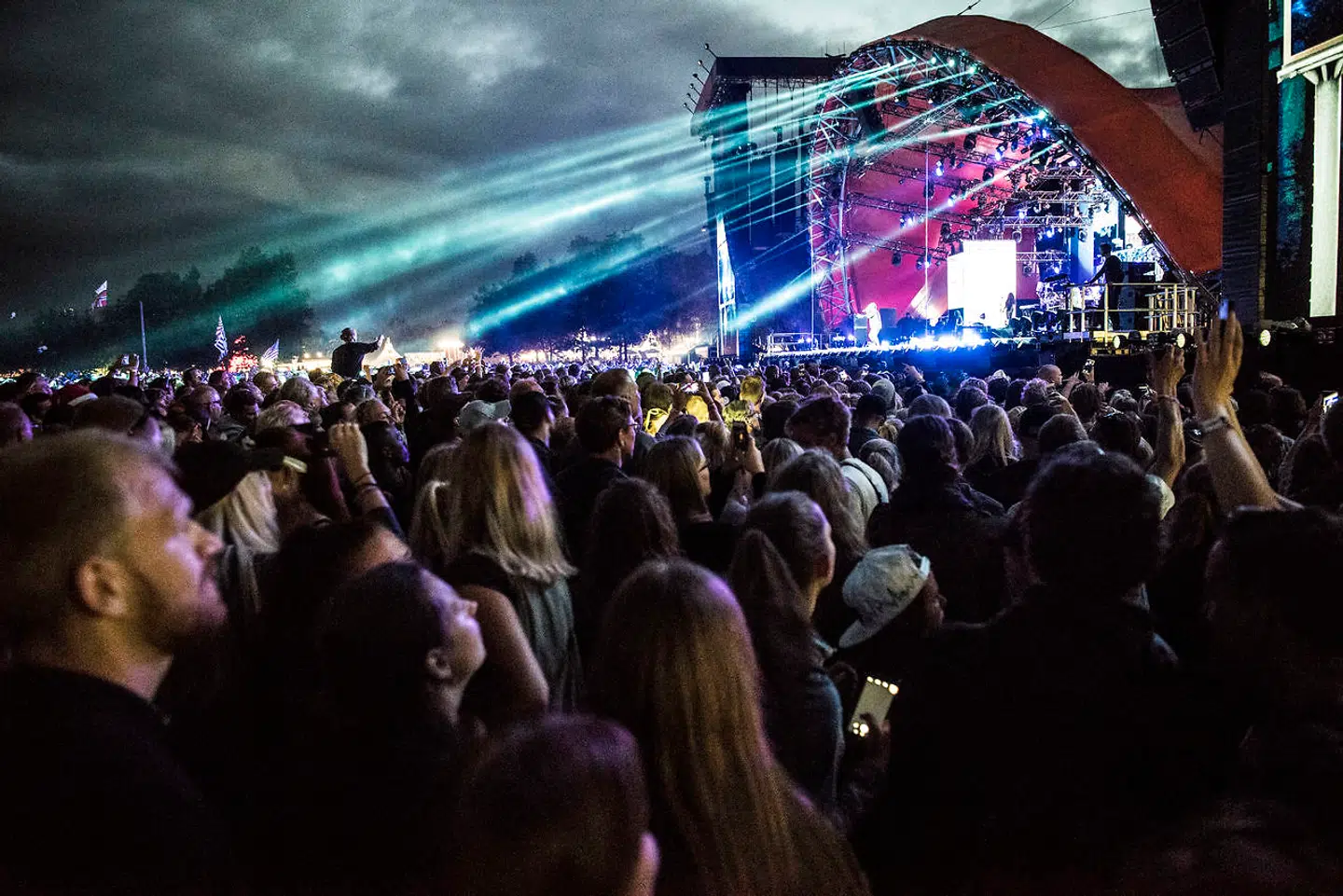 Eminem slutter Orange Scene af på Roskilde Festival onsdag den 4. juli 2018.