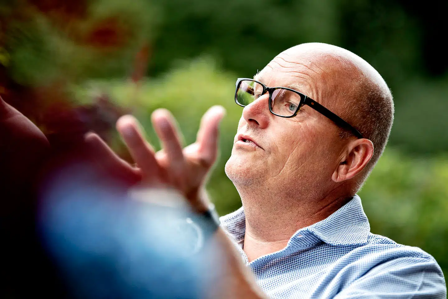 Bjarne Riis i hjemmet i Vejle.