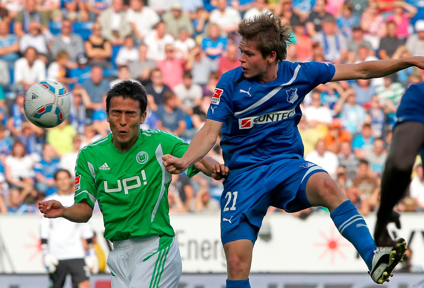 Dominik Kaiser debuterede i Bundesligaen for Hoffenheim i 2010.