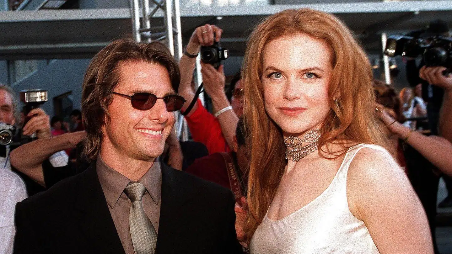 Skuespillerparret Tom Cruise og Nicole Kidman tilbage i 1999. Parret lod sig dog ikke påvirke af, at hun var højere end ham.