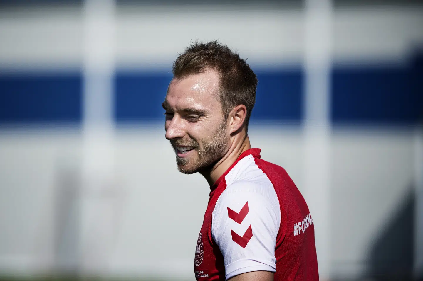 Christian Eriksen og landsholdet står søndag over for Kroatien ved VM. Liselotte Sabroe/Ritzau Scanpix