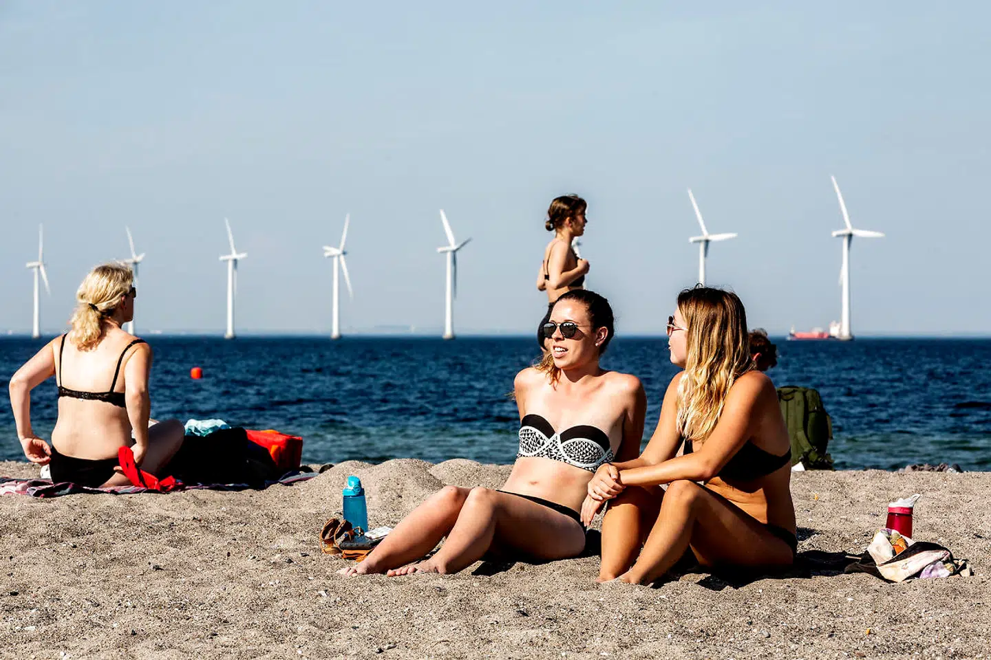 Amager Strand er - trods sin popularitet - nok det sted i København, hvor der er mest plads mellem håndklæderne.
