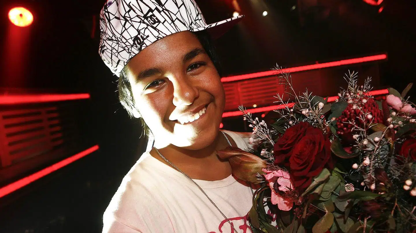 Mohamed Ali efter finalen i 'X Factor', 27. marts 2009.