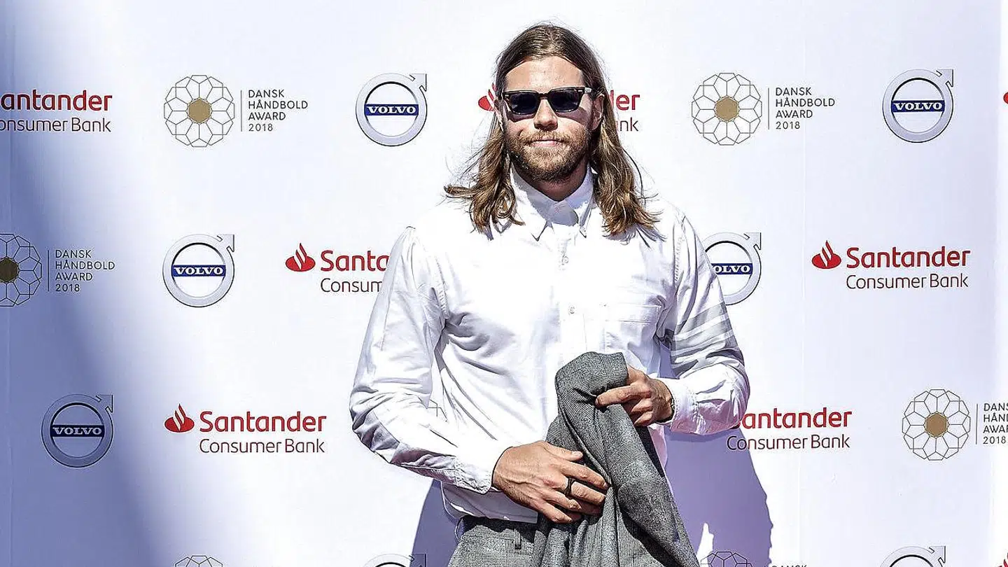 Mikkel Hansen skal være far for første gang.