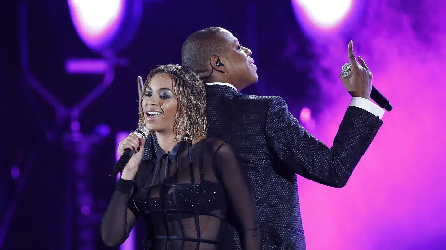 Da Beyoncé og Jay-Z er bange for danske fotografer, var det desværre ikke muligt at bruge et billede fra aftenens koncert i Parken. Sådan her så Beyoncé og Jay-Z ud i 2014.