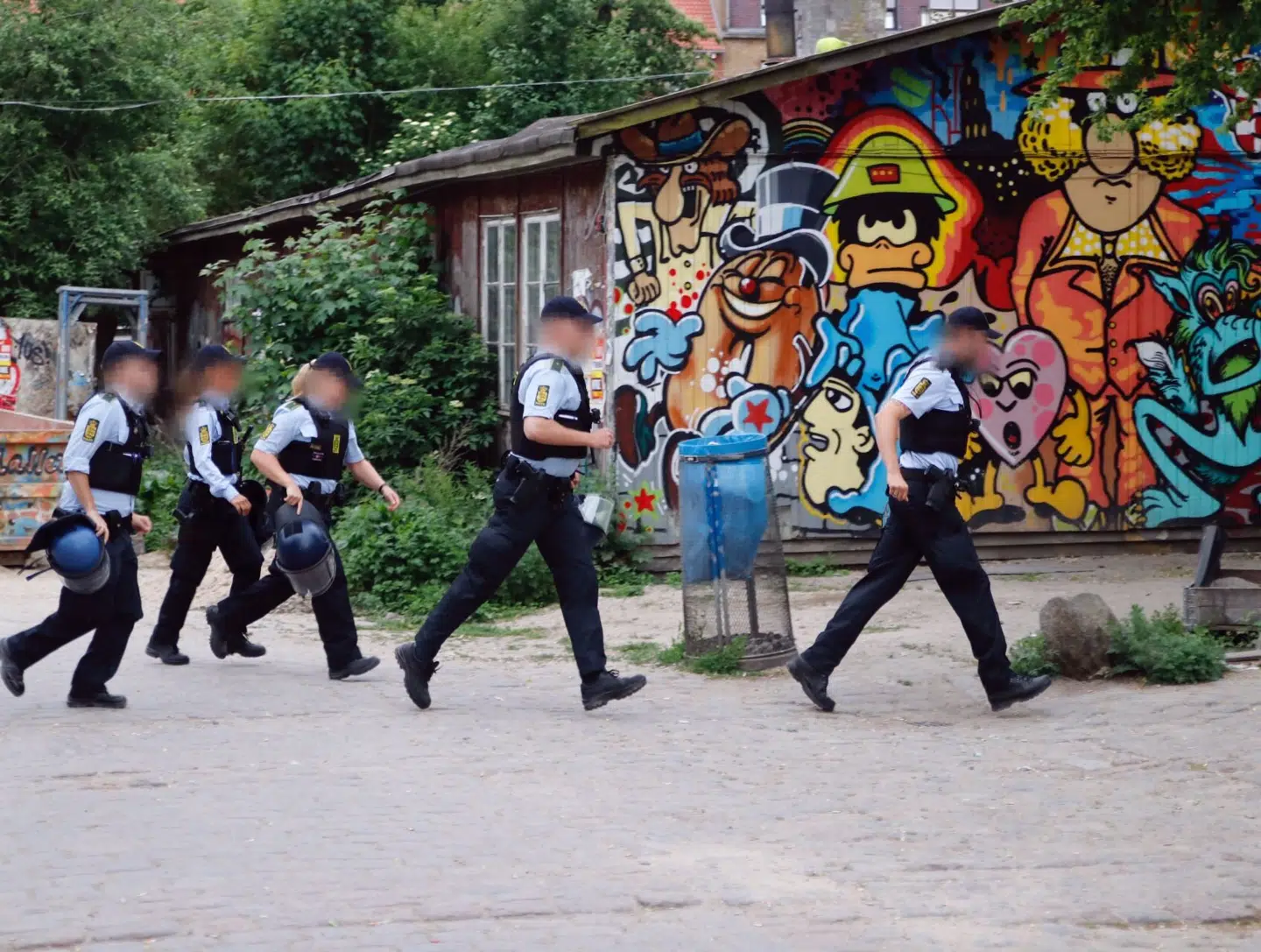 Københavns Politi har foretaget 140 patruljer på Christiania siden 25. maj. Mathias Øgendal/arkiv/Ritzau Scanpix