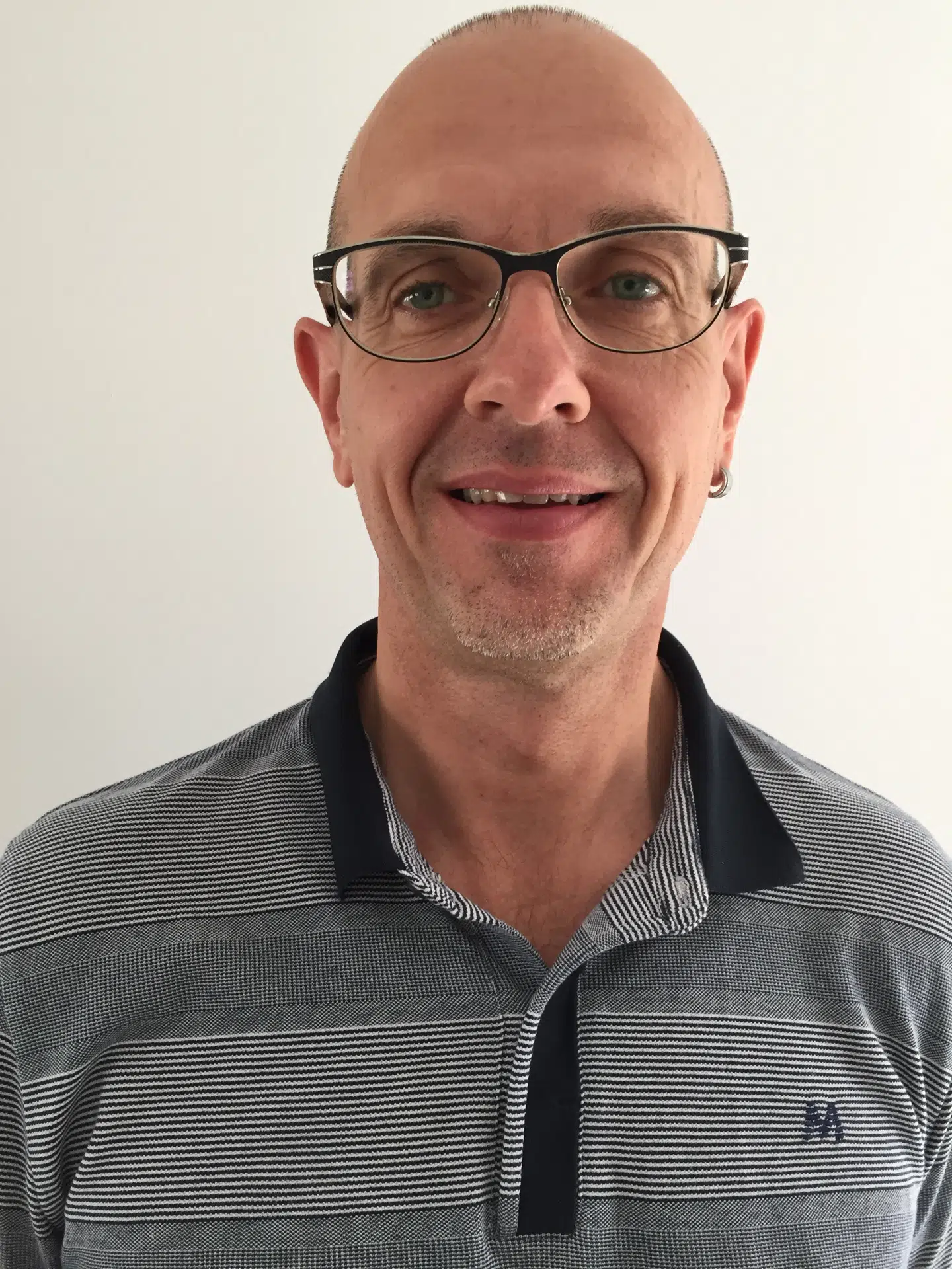 Kent Larsen Jensen har været lokomotivfører gennem 26 år. Privatfoto