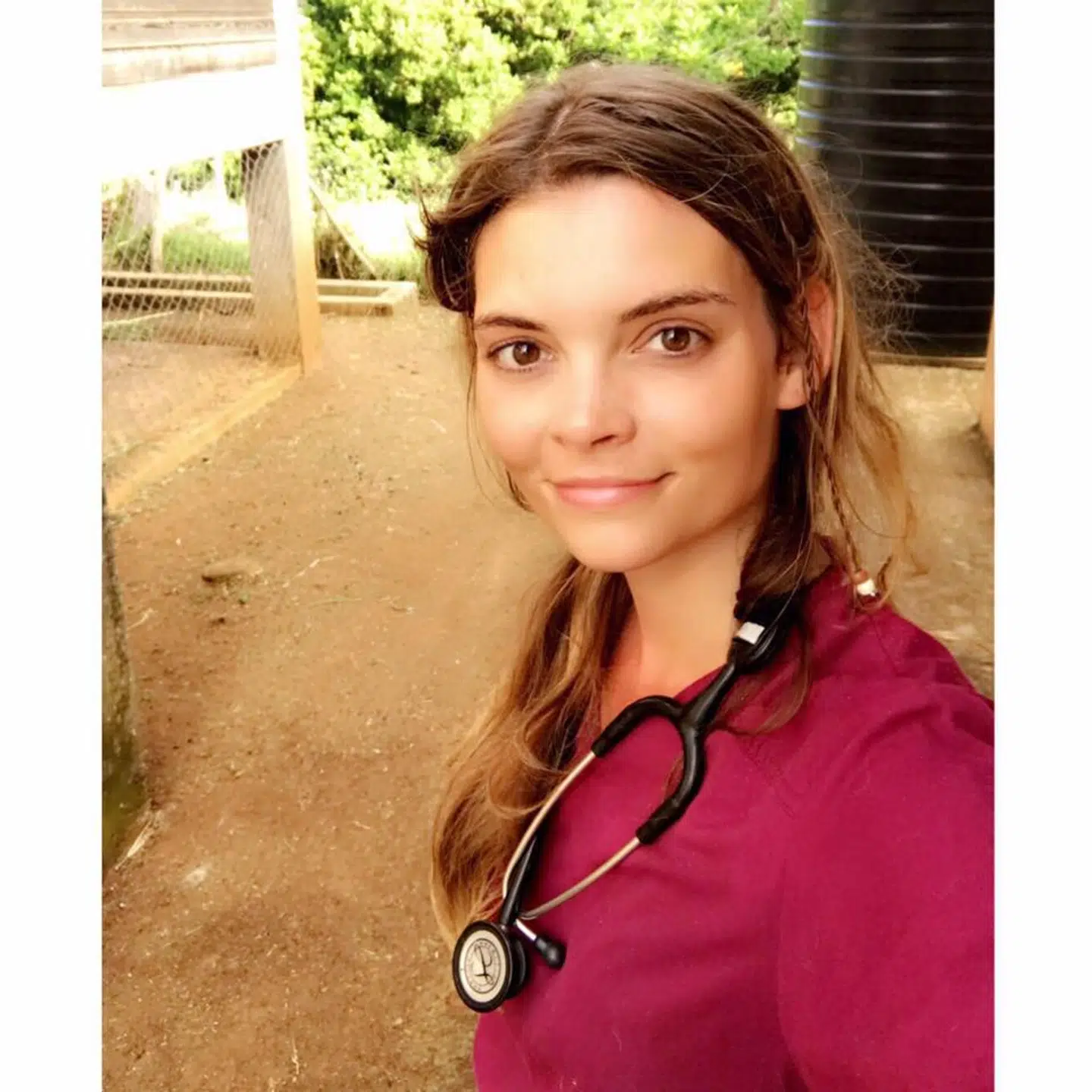 Kathrine Junge studerer nu til dyrlæge.