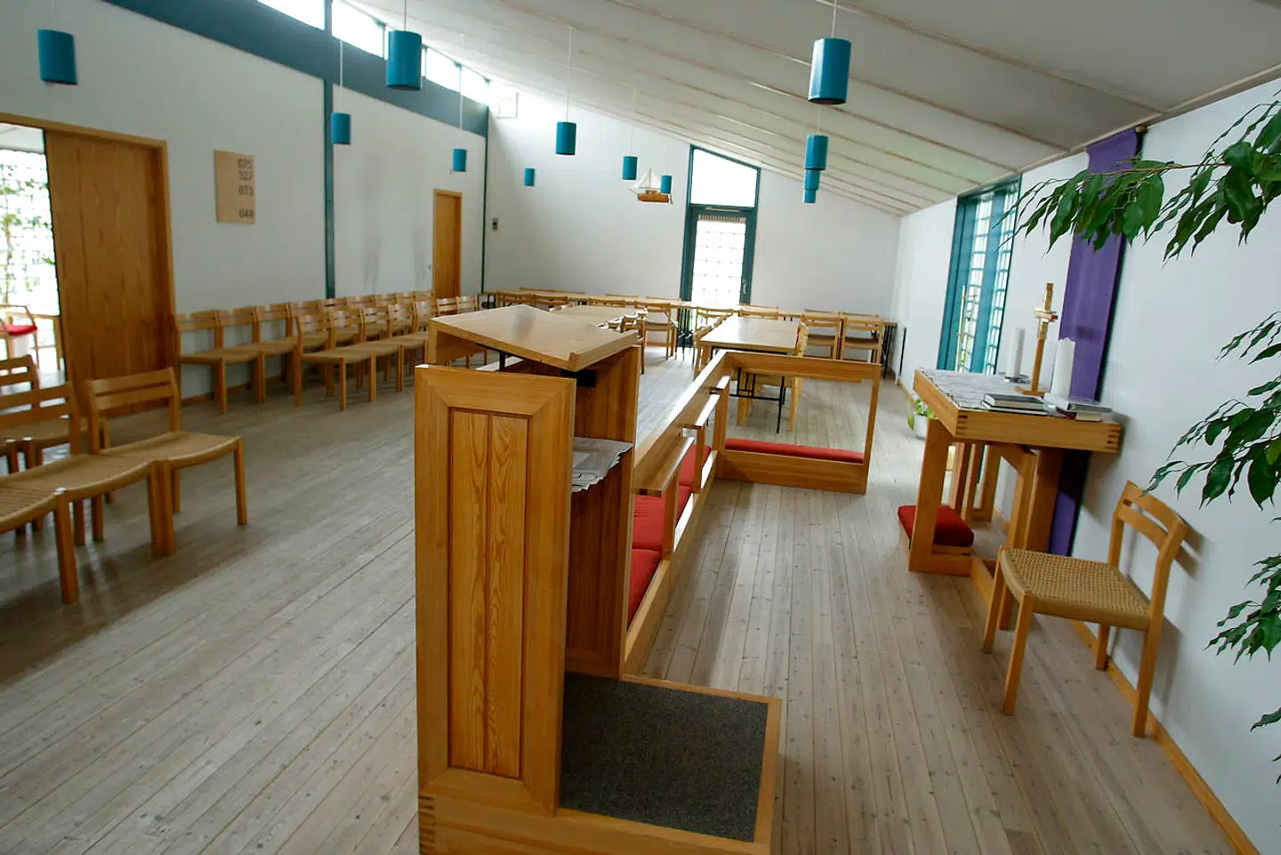 Kirken i Herstedvester Fængsel bliver blandt andet benyttet, når indsatte holder bryllup.