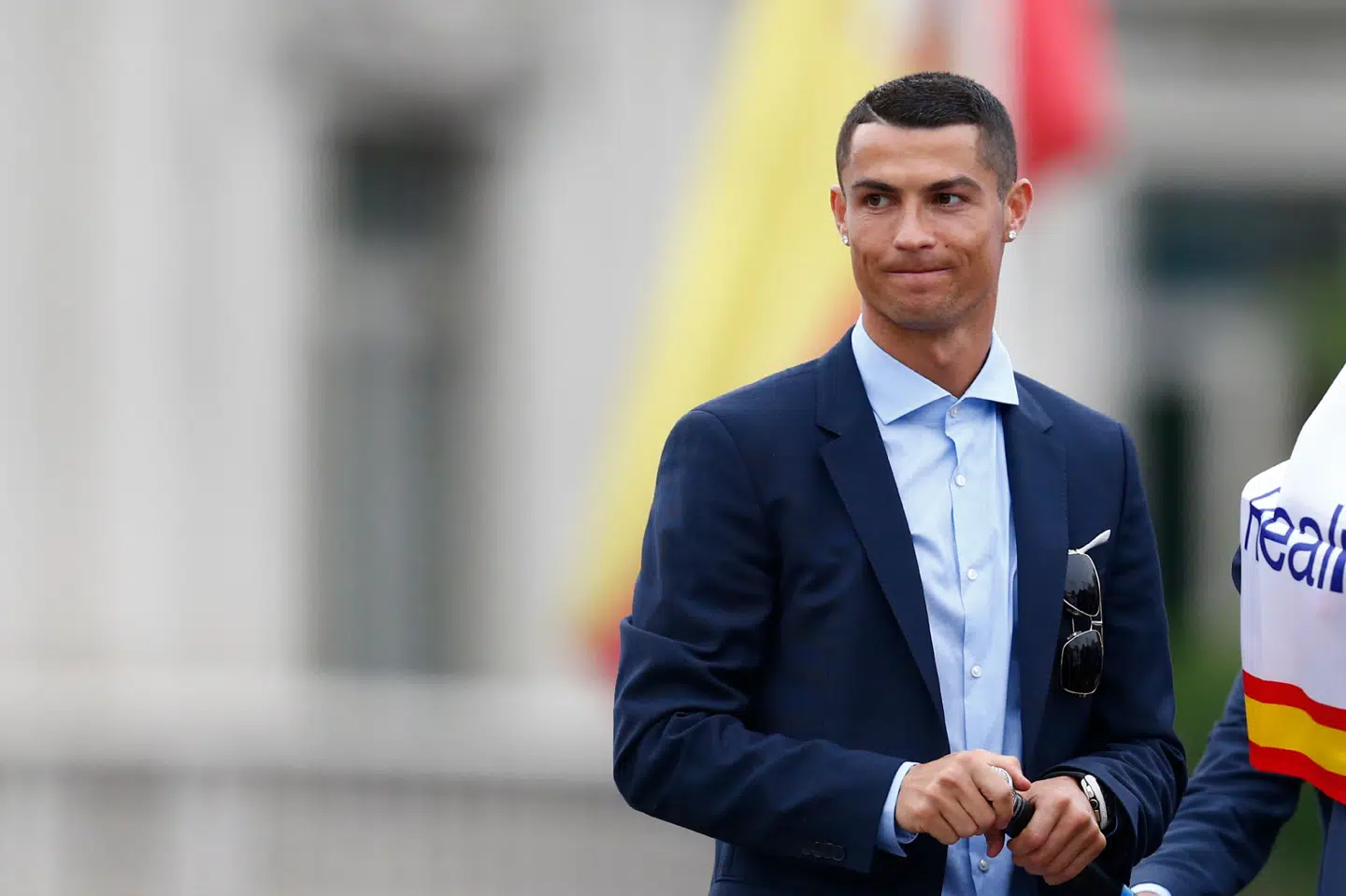 Cristiano Ronaldo skal ifølge El Mundo afsone to års betinget fængsel og betale omkring 140 millioner kroner i en skattesag. Benjamin Cremel/scanpix/Ritzau Scanpix