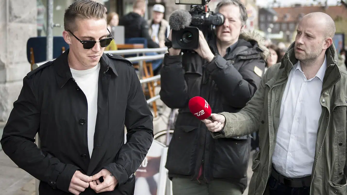 Nicki Bille har tidligere været i retten, her i 2015. Efter en bytur i København blev fodboldspilleren anholdt, da han havde sparket til en cykel og en parkeringsautomat og gjort modstand mod politiets anholdelse. Bille fik en betinget fængselsdom på 60 dage.