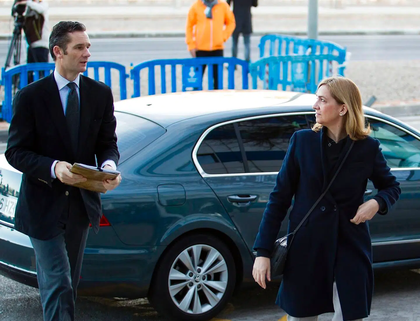 ARKIVFOTO af Iñaki Urdangarín og prinsesse Cristina fra 2016.
