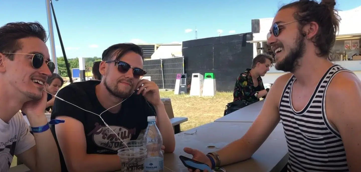 Fra Højre: Joakim, 26, år, København, Søren Stougaard, 28 år, Hørsholm og Henrik Madsen, 26 år fra København