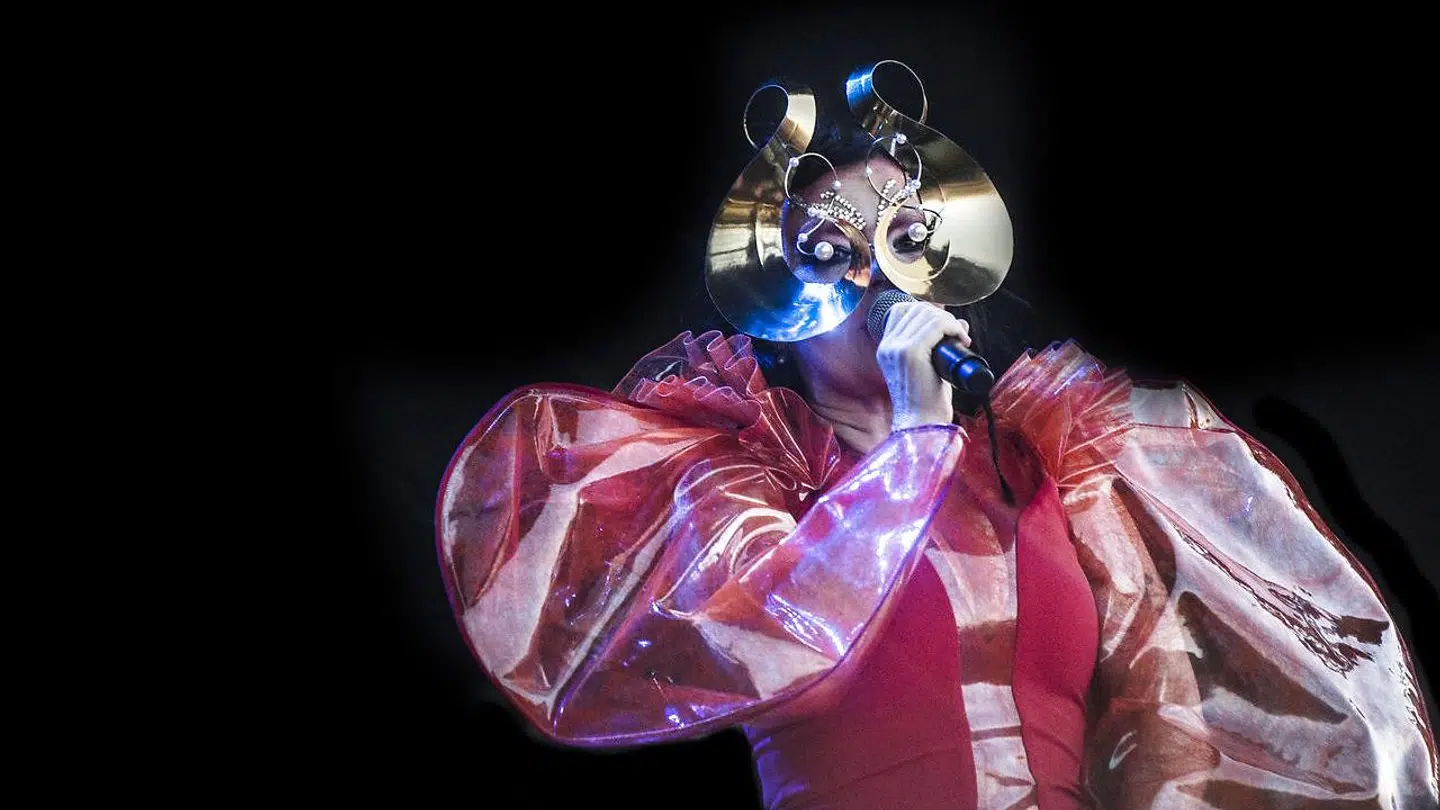 Björk på Blue Stage på Northside torsdag den 7. juni 2018.. (Foto: Helle Arensbak/Ritzau Scanpix)