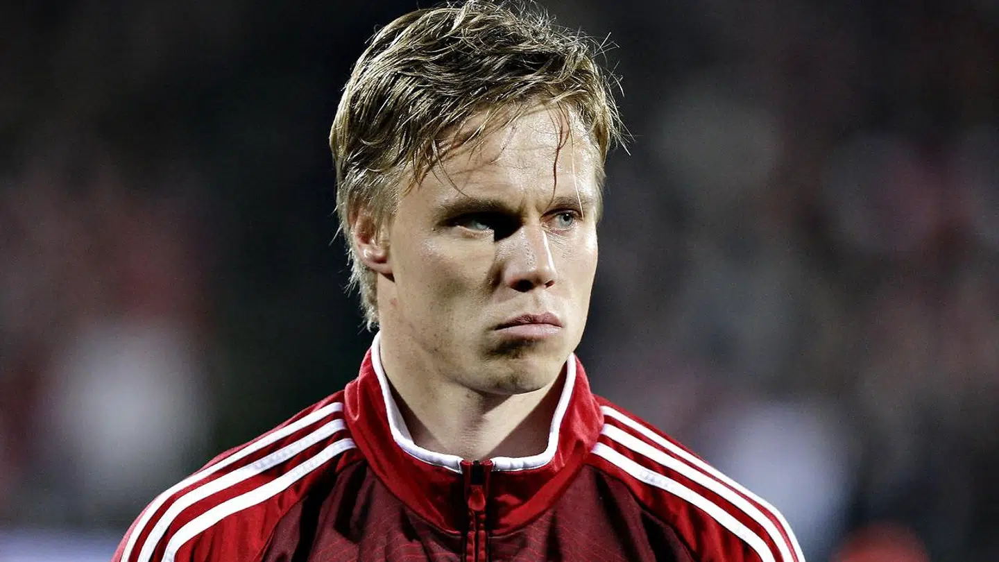 Forsvarssspilleren Martin Laursen nåede at spille 53 kampe for det danske A-landshold.