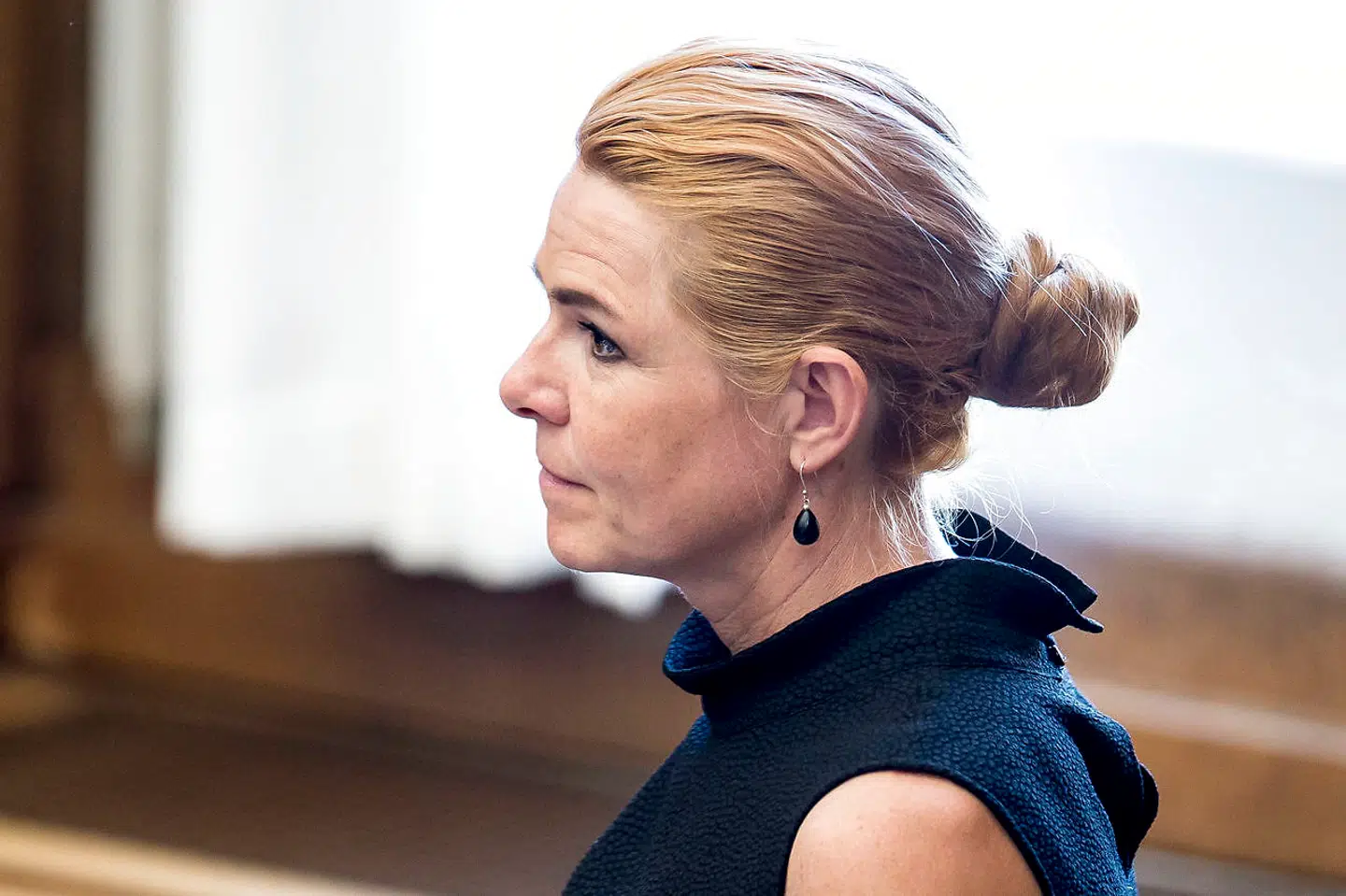 Udlændinge- og integrationsminister Inger Støjberg under møde i Folketingssalen på Christiansborg i København, hvor en stribe lovforslag ventes at blive behandlet, onsdag den 23. maj 2018.. (Foto: Mads Claus Rasmussen/Ritzau Scanpix)