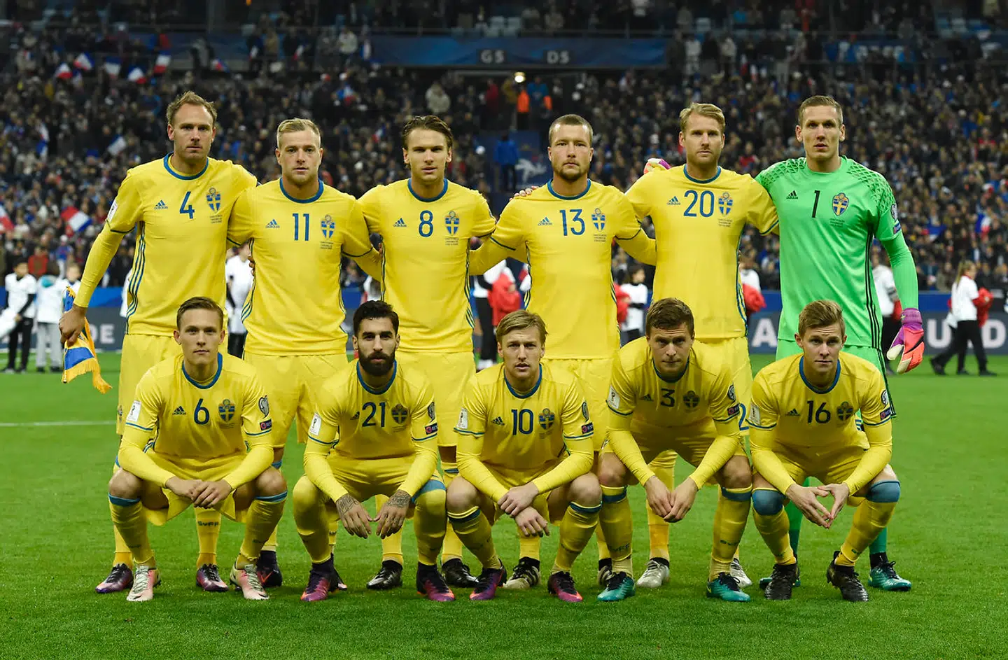 Sverige er i pulje med Sydkorea, Mexico og Tyskland ved VM i Rusland.