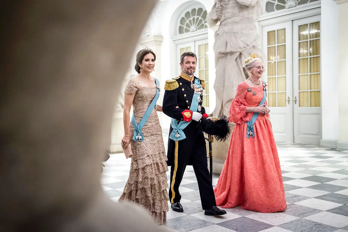 Gallataffel på Christiansborg Slot i anledning af H. K. H. Kronprinsens 50-års fødselsdag den 26. maj 2018.