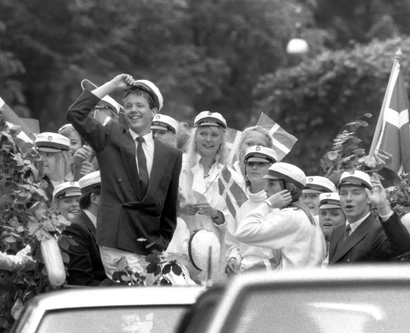 Kronprins Frederik elskede skoleårene, hvor han - til dels - fik lov til at være som alle de andre elever.