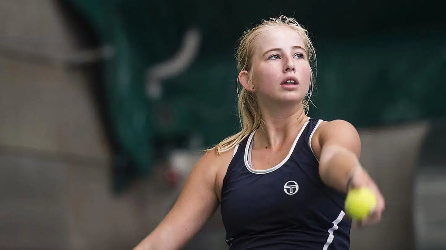 Clara Tauson har gang i en god turnering i Milano.