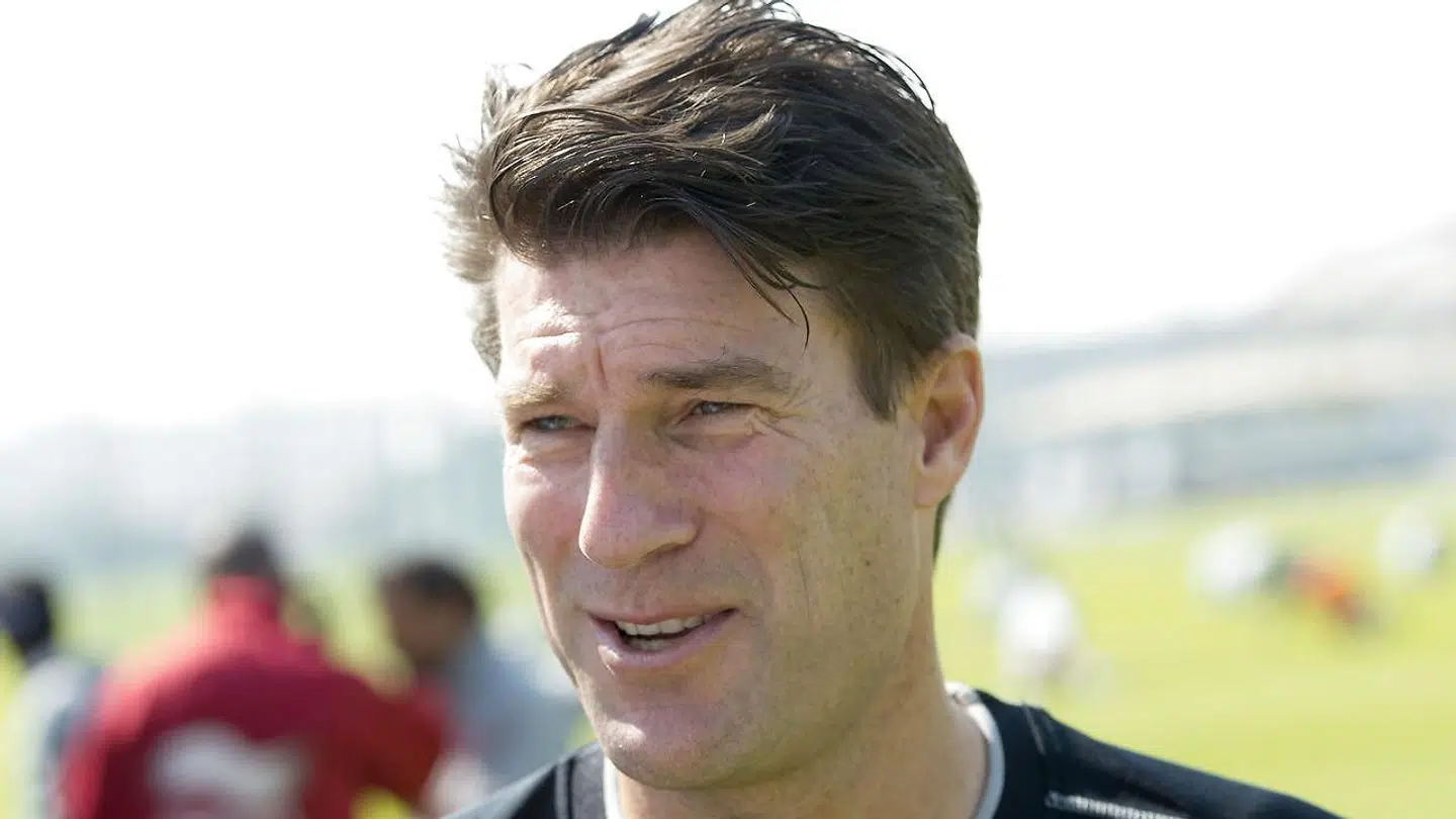 Michael Laudrup stortrives i Qatar.