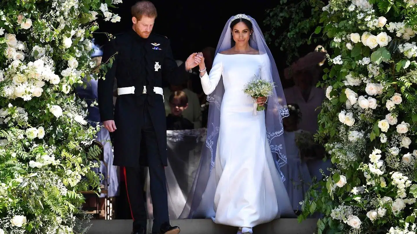 Prins Harry, Hertug af Sussex og hans kone Meghan, Hertuginde af Sussex.