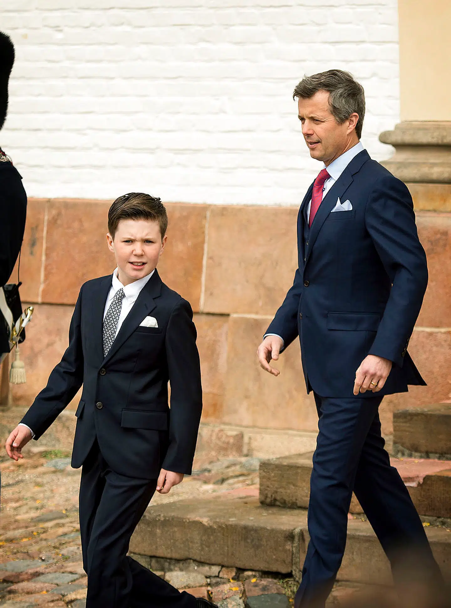 Prins Christian og kronprins Frederik.