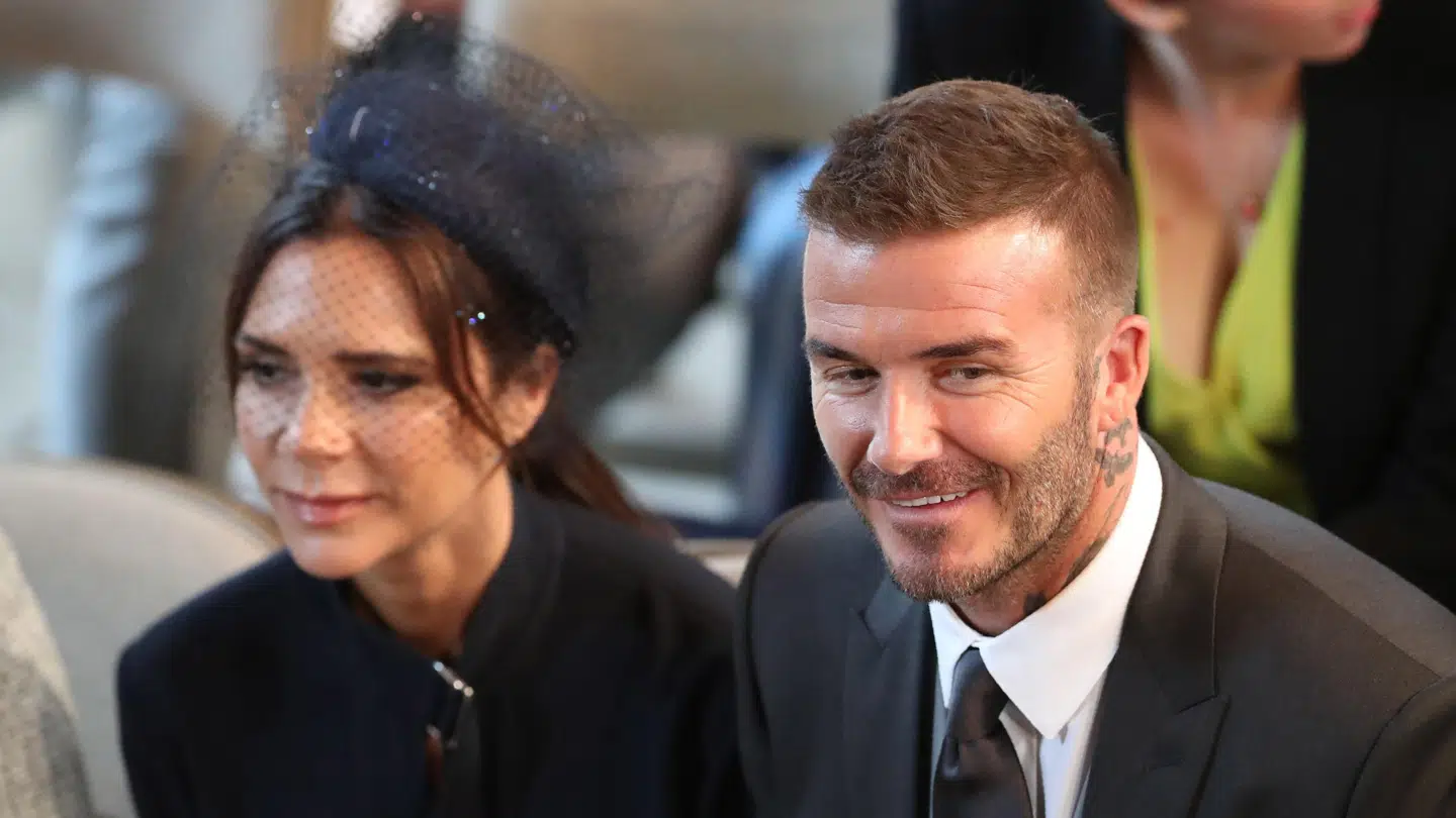 Victoria og David Beckham.